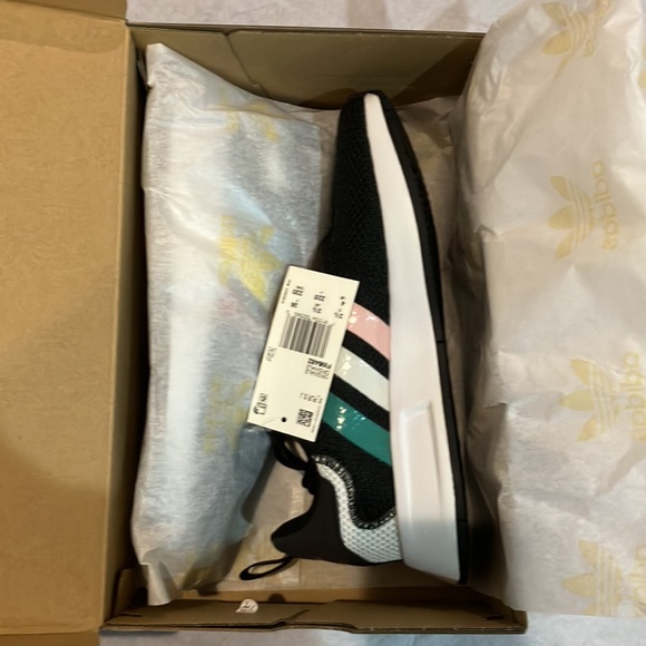 adidas originals X_Plr S J 'Black Blue Yellow' FW6452 big kids - Picture 6 of 13